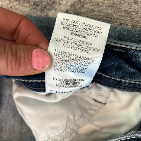 SILVER JEANS AVERY ANKLE SKINNY JEANS - Picture 5 of 7